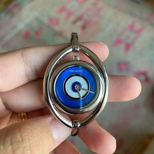 Tory Burch evil eye bangle watch